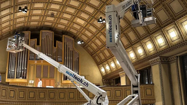 Lichtinstallation (Foto: Birke Müller) Lichtinstallation (Foto: Birke Müller)