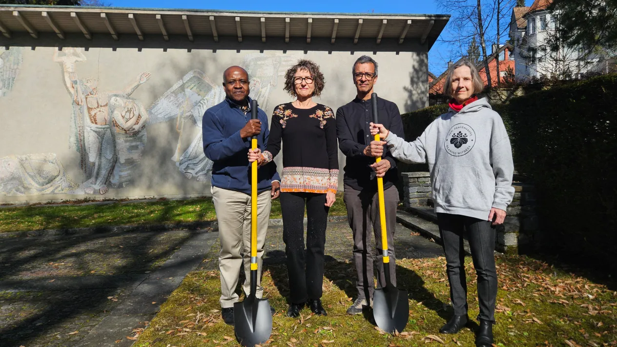 v.l. Chika Uzor; Birke Mueller, Uwe Habenicht und Franziska Jinen Schneider v.l. Chika Uzor; Birke Mueller, Uwe Habenicht und Franziska Jinen Schneider