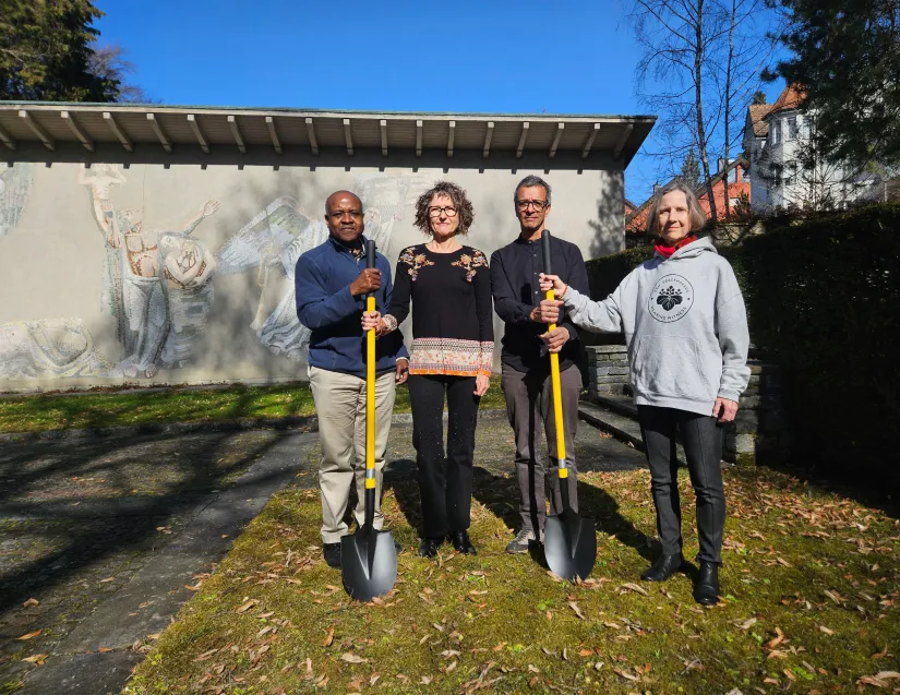 v.l. Chika Uzor; Birke Mueller, Uwe Habenicht und Franziska Jinen Schneider v.l. Chika Uzor; Birke Mueller, Uwe Habenicht und Franziska Jinen Schneider