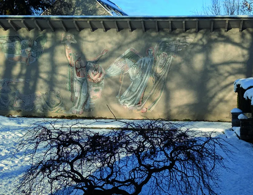 Ort (Foto: Friedhof Feldli: Auf der rechten Seite wird der Ort des Erinnerns entstehen. ) Ort (Foto: Friedhof Feldli: Auf der rechten Seite wird der Ort des Erinnerns entstehen. )
