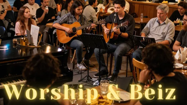 Worship & Beiz (Foto: Canva KI) Worship & Beiz (Foto: Canva KI)